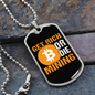 Get Rich or Die Mining Crypto Necklace Stainless Steel or 18k Gold Dog Tag 24" Chain-Express Your Love Gifts