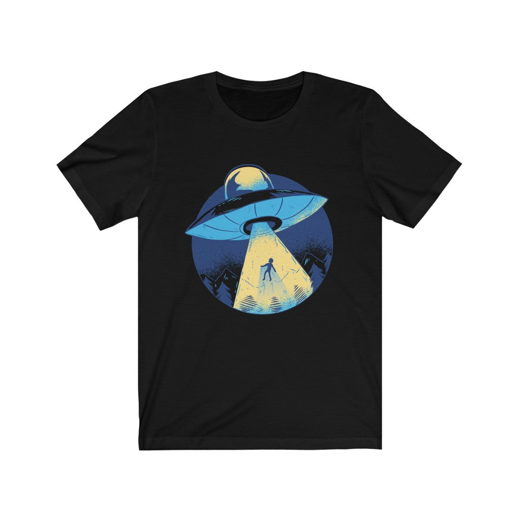 Gift for Alien UFO Fan Alien Abduction UFO TShirt-Express Your Love Gifts