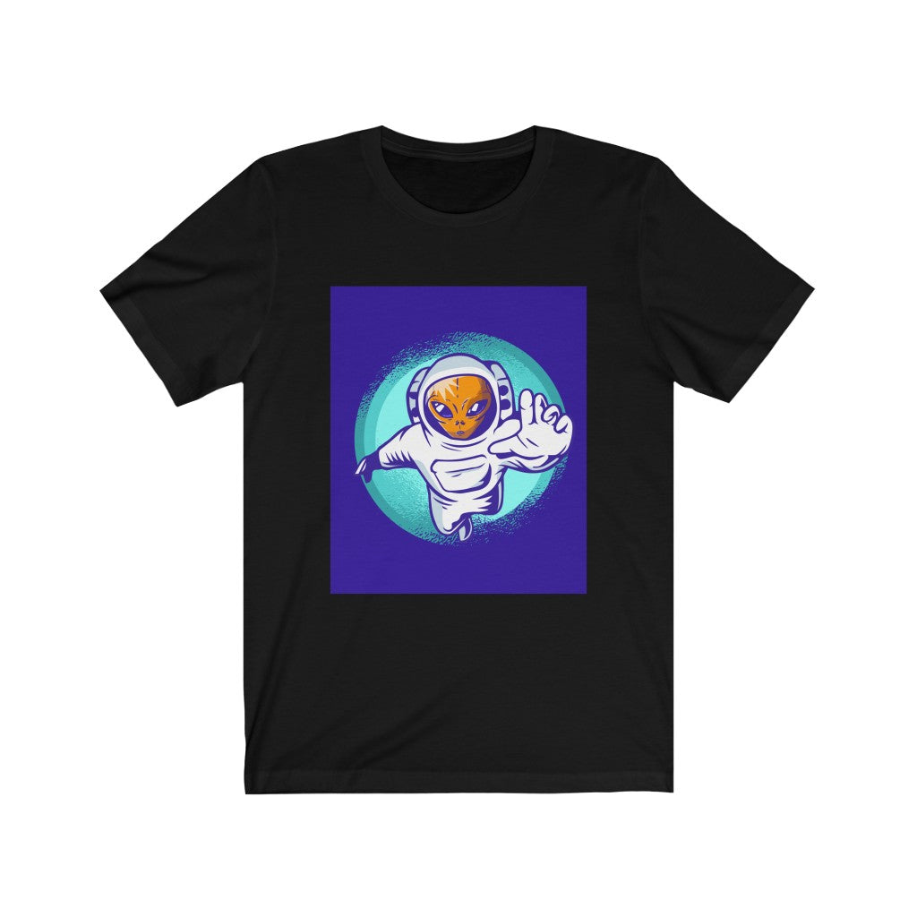 Gift for Alien UFO Fan Alien Astronaut Blue UFO TShirt-Express Your Love Gifts
