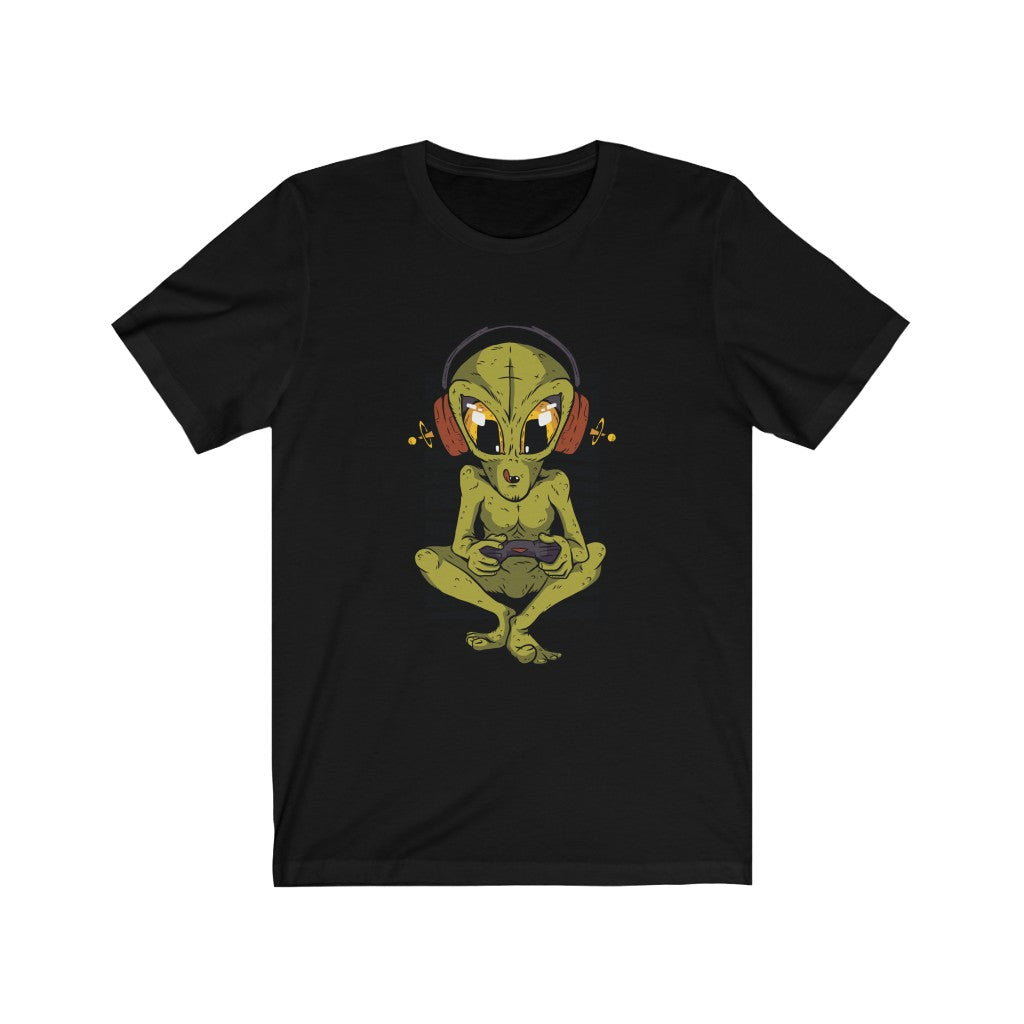 Gift for Alien UFO Fan Alien Gamer UFO TShirt-Express Your Love Gifts