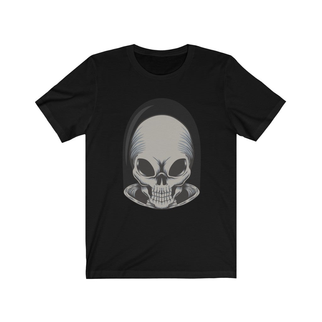 Gift for Alien UFO Fan Alien Skull TShirt-Express Your Love Gifts