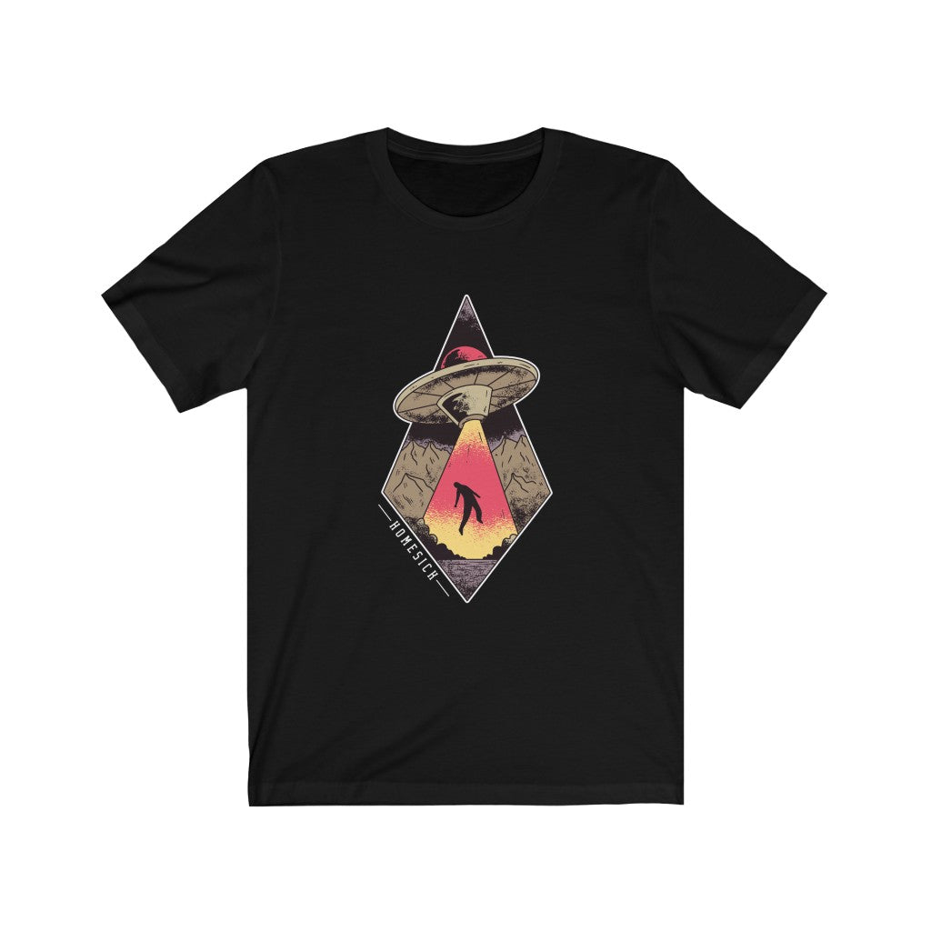 Gift for Alien UFO Fan Homesick Alien UFO TShirt-Express Your Love Gifts