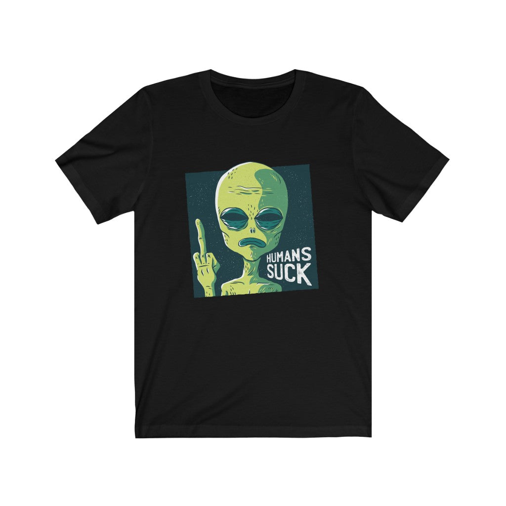 Gift for Alien UFO Fan Humans Suck UFO TShirt-Express Your Love Gifts
