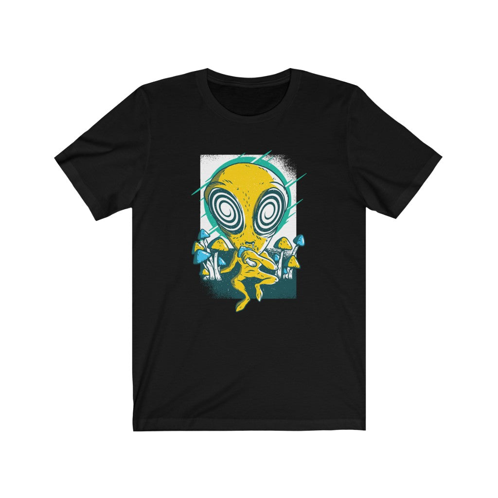 Gift for Alien UFO Fan Psychedelic Alien UFO TShirt-Express Your Love Gifts