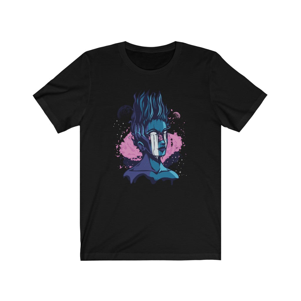 Gift for Alien UFO Fan Split Head Girl UFO TShirt-Express Your Love Gifts