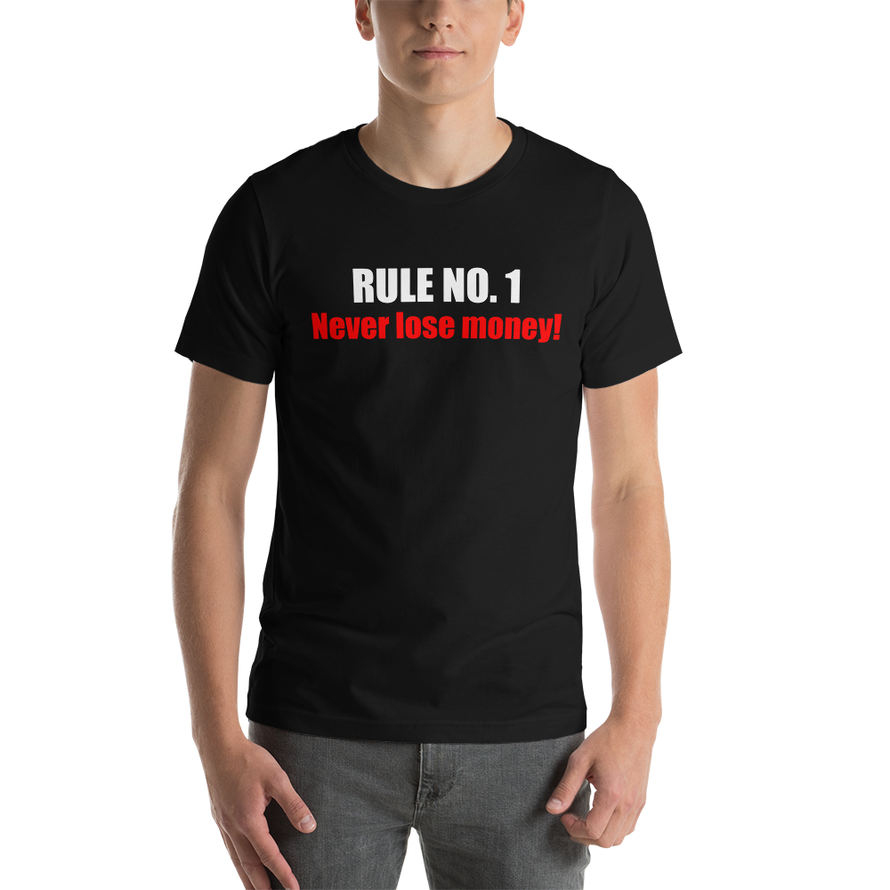 Gift For Trader Warren Buffet Fan Gift Never Lose Money Buffet Quote Double Sided TShirt Gift for Trader-Express Your Love Gifts