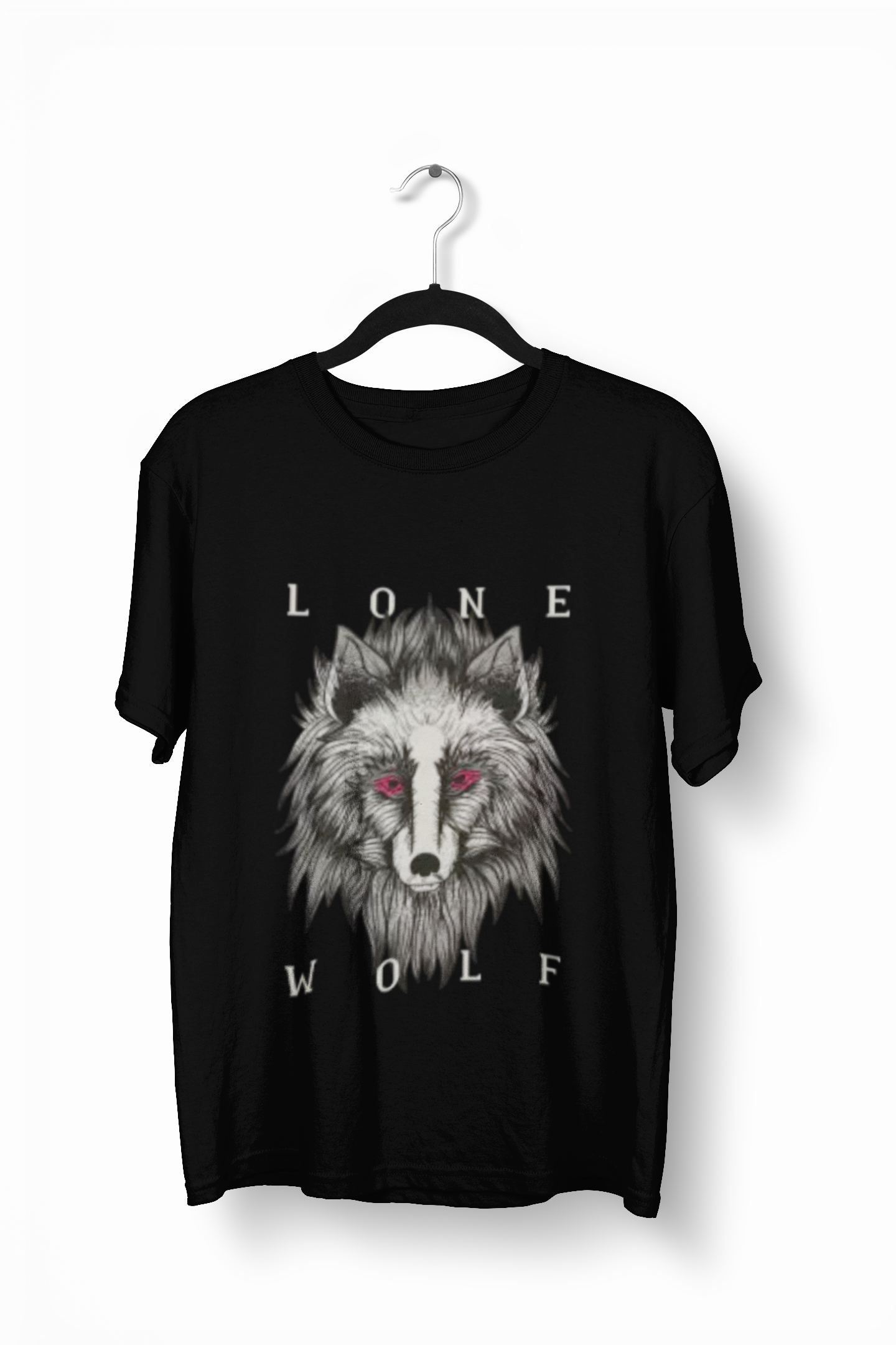 Gift for Wolf Fans Lone Wolf TShirt Wolf Tee-Express Your Love Gifts