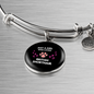 Girl British Shorthair Cat Bracelet Stainless Steel or 18k Gold Circle Bangle-Express Your Love Gifts