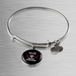 Girl British Shorthair Cat Bracelet Stainless Steel or 18k Gold Circle Bangle-Express Your Love Gifts