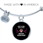 Girl British Shorthair Cat Bracelet Stainless Steel or 18k Gold Circle Bangle-Express Your Love Gifts