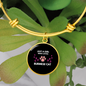 Girl Loves Burmese Cat Bracelet Stainless Steel or 18k Gold Circle Bangle-Express Your Love Gifts