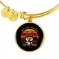 Girl Loves Cat And Math Bracelet Stainless Steel or 18k Gold Circle Bangle-Express Your Love Gifts