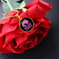 Girl Loves Cat Pink Circle Necklace Stainless Steel or 18k Gold 18-22"-Express Your Love Gifts