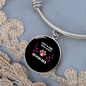 Girl Loves Devon Cat Bracelet Stainless Steel or 18k Gold Circle Bangle-Express Your Love Gifts