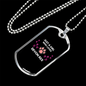 Girl Loves Devon Rex Cat Necklace Stainless Steel or 18k Gold Dog Tag 24-Express Your Love Gifts