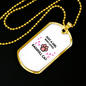 Girl Loves Ragdoll Cat Necklace Stainless Steel or 18k Gold Dog Tag 24" Chain-Express Your Love Gifts