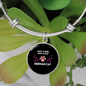 Girl Loves Siberian Cat Bracelet Stainless Steel or 18k Gold Circle Bangle-Express Your Love Gifts