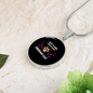 Girl Loves Siberian Cat Circle Necklace Stainless Steel or 18k Gold 18-22"-Express Your Love Gifts