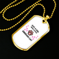 Girl Loves Siberian Cat Necklace Stainless Steel or 18k Gold Dog Tag 24-Express Your Love Gifts