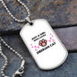 Girl Loves Siberian Cat Necklace Stainless Steel or 18k Gold Dog Tag 24-Express Your Love Gifts