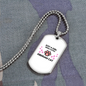 Girl Loves Siberian Cat Necklace Stainless Steel or 18k Gold Dog Tag 24-Express Your Love Gifts