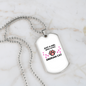 Girl Loves Siberian Cat Necklace Stainless Steel or 18k Gold Dog Tag 24-Express Your Love Gifts
