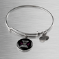 Girl Who Loves Cat Bracelet Stainless Steel or 18k Gold Circle Bangle-Express Your Love Gifts