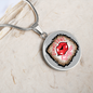 Girlfriend Gift Gimme Some Sugar Circle Necklace Stainless Steel or 18k Gold 18-22-Express Your Love Gifts