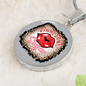 Girlfriend Gift Gimme Some Sugar Circle Necklace Stainless Steel or 18k Gold 18-22-Express Your Love Gifts