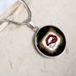 Girlfriend Gift Hello Gorgeous Circle Necklace Stainless Steel or 18k Gold 18-22-Express Your Love Gifts