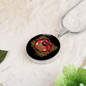 Girlfriend Gift Pucker Up Circle Necklace Stainless Steel or 18k Gold 18-22-Express Your Love Gifts