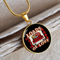 Girlfriend Gift Truck Loads of Love Circle Necklace Stainless Steel or 18k Gold 18-22-Express Your Love Gifts