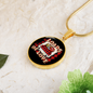 Girlfriend Gift Truck Loads of Love Circle Necklace Stainless Steel or 18k Gold 18-22-Express Your Love Gifts