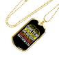 Give You Rest Matthew 11:28 Necklace Stainless Steel or 18k Gold Dog Tag 24" Chain-Express Your Love Gifts