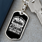 Give You Rest Matthew 11:28 White Keychain Stainless Steel or 18k Gold Dog Tag Keyring-Express Your Love Gifts