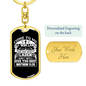 Give You Rest Matthew 11:28 White Keychain Stainless Steel or 18k Gold Dog Tag Keyring-Express Your Love Gifts