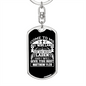 Give You Rest Matthew 11:28 White Keychain Stainless Steel or 18k Gold Dog Tag Keyring-Express Your Love Gifts