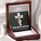 God Bless Nurses Healthcare Medical Worker Nurse Appreciation Gift Forever Necklace w Message Card-Express Your Love Gifts