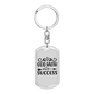 God Faith Success Arrows Keychain Stainless Steel or 18k Gold Dog Tag Keyring-Express Your Love Gifts