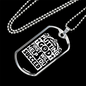 God First Necklace Stainless Steel or 18k Gold Dog Tag 24" Chain-Express Your Love Gifts