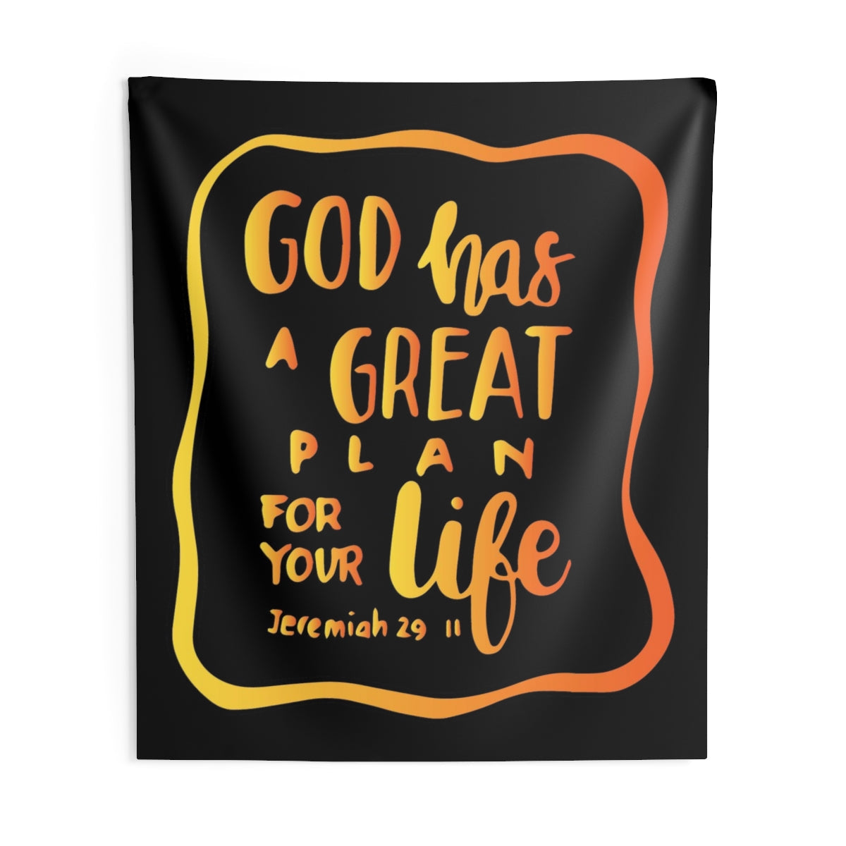 God Has a Great Plan Wall Hanging Tapestry-Express Your Love Gifts