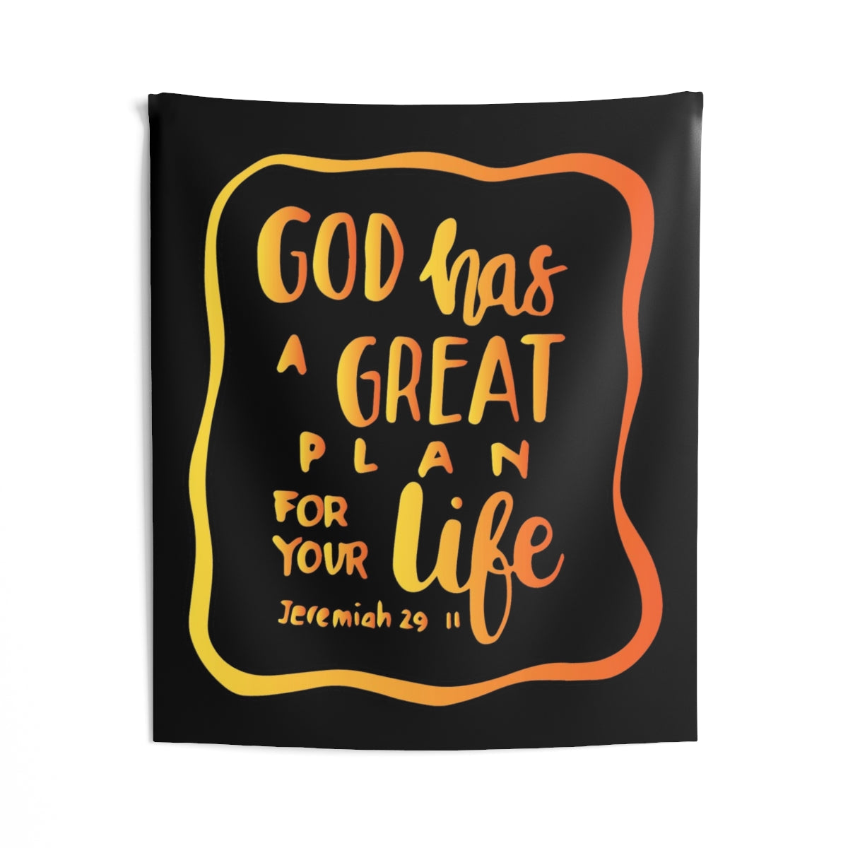 God Has a Great Plan Wall Hanging Tapestry-Express Your Love Gifts