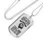 God Has Plan For You Necklace Stainless Steel or 18k Gold Dog Tag 24" Chain-Express Your Love Gifts