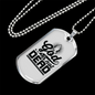 God Is Not Dead Necklace Stainless Steel or 18k Gold Dog Tag 24" Chain-Express Your Love Gifts