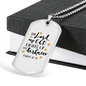 God Lights Up Psalm 18:28 Necklace Stainless Steel or 18k Gold Dog Tag 24" Chain-Express Your Love Gifts
