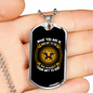 God's Gift To You Necklace Stainless Steel or 18k Gold Dog Tag 24" Chain-Express Your Love Gifts