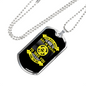 God Will Meet Necklace Stainless Steel or 18k Gold Dog Tag 24" Chain-Express Your Love Gifts