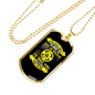 God Will Meet Necklace Stainless Steel or 18k Gold Dog Tag 24" Chain-Express Your Love Gifts