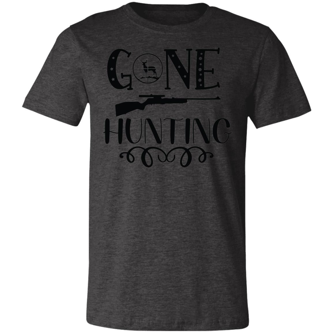 Gone Hunting Hunter Gift T-Shirt-Express Your Love Gifts