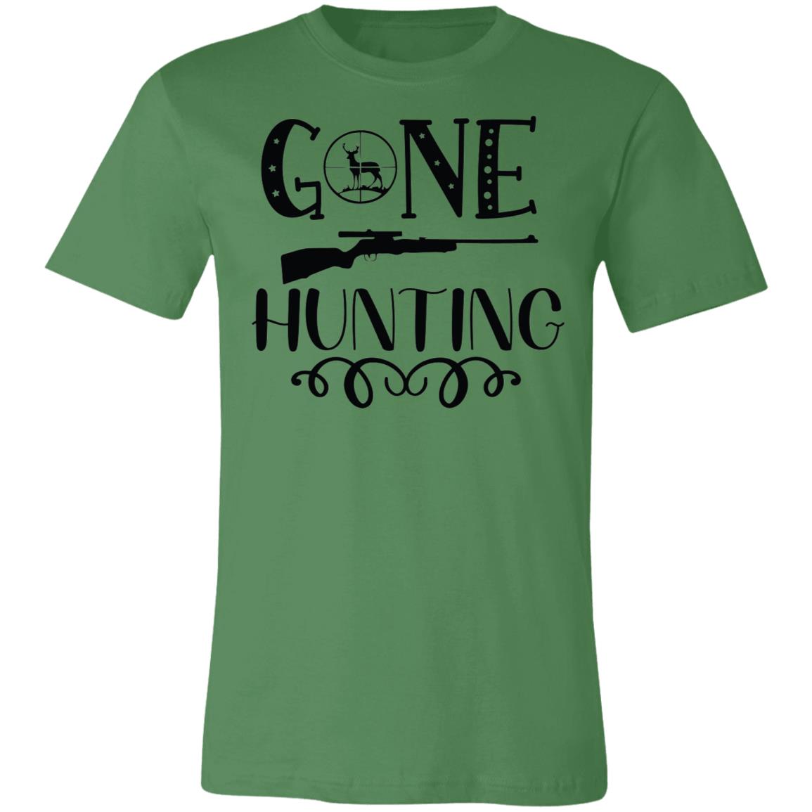 Gone Hunting Hunter Gift T-Shirt-Express Your Love Gifts